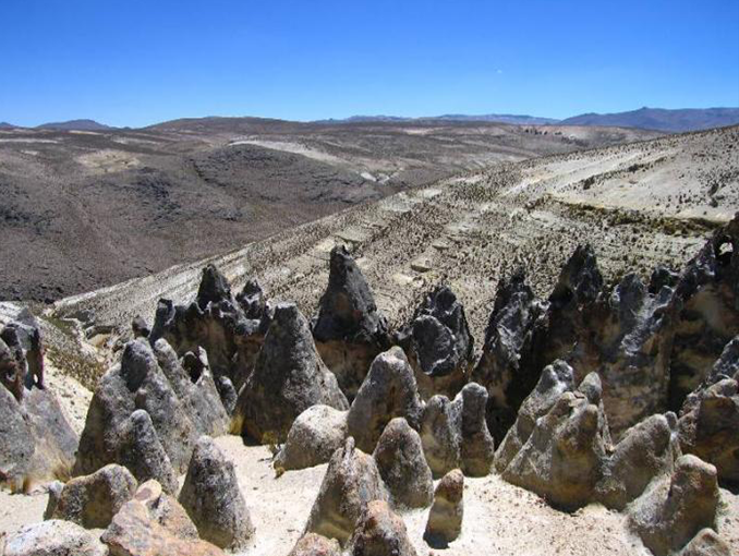 Bosque de Piedras en la región de Arequipa