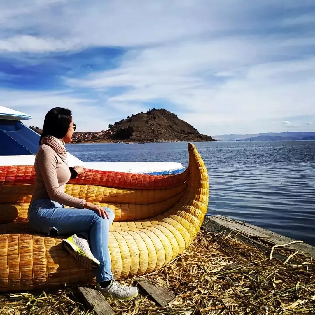 Sun island guided visit from Puno, ending in La Paz in 1 day - Full day tour to Sun Island from Puno